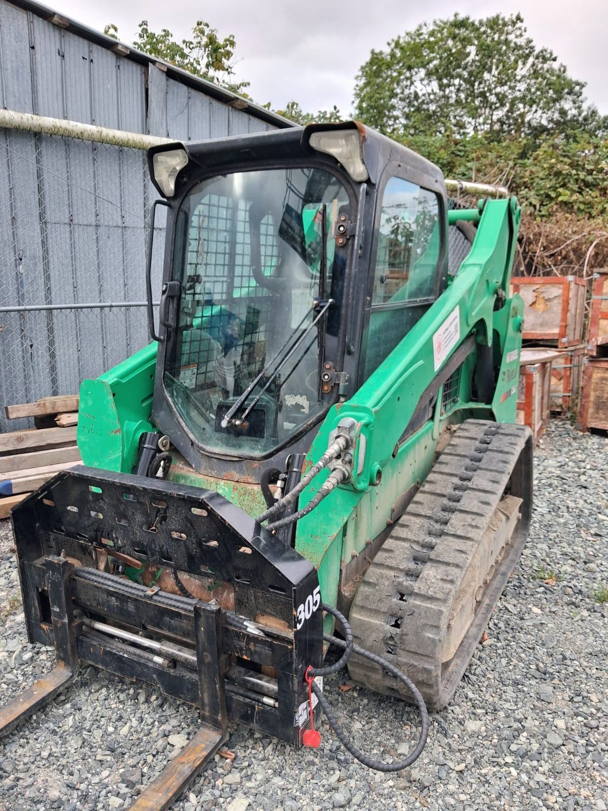 Bobcat skid steers & track loaders