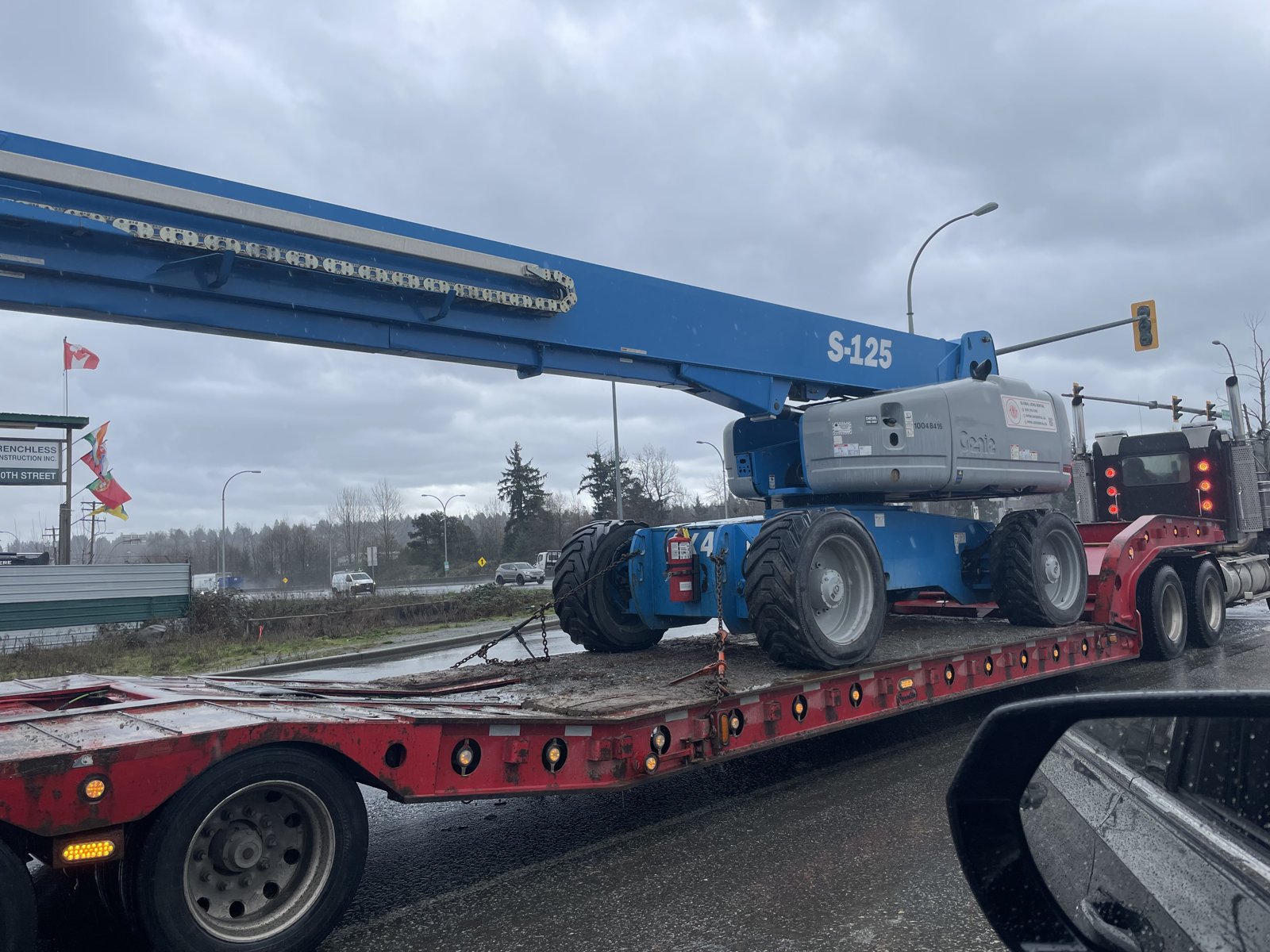 Genie S-125 telescopic boom lift for sale
